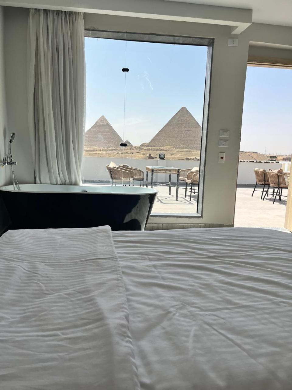Appartamento Pyramids Window Giza Esterno foto