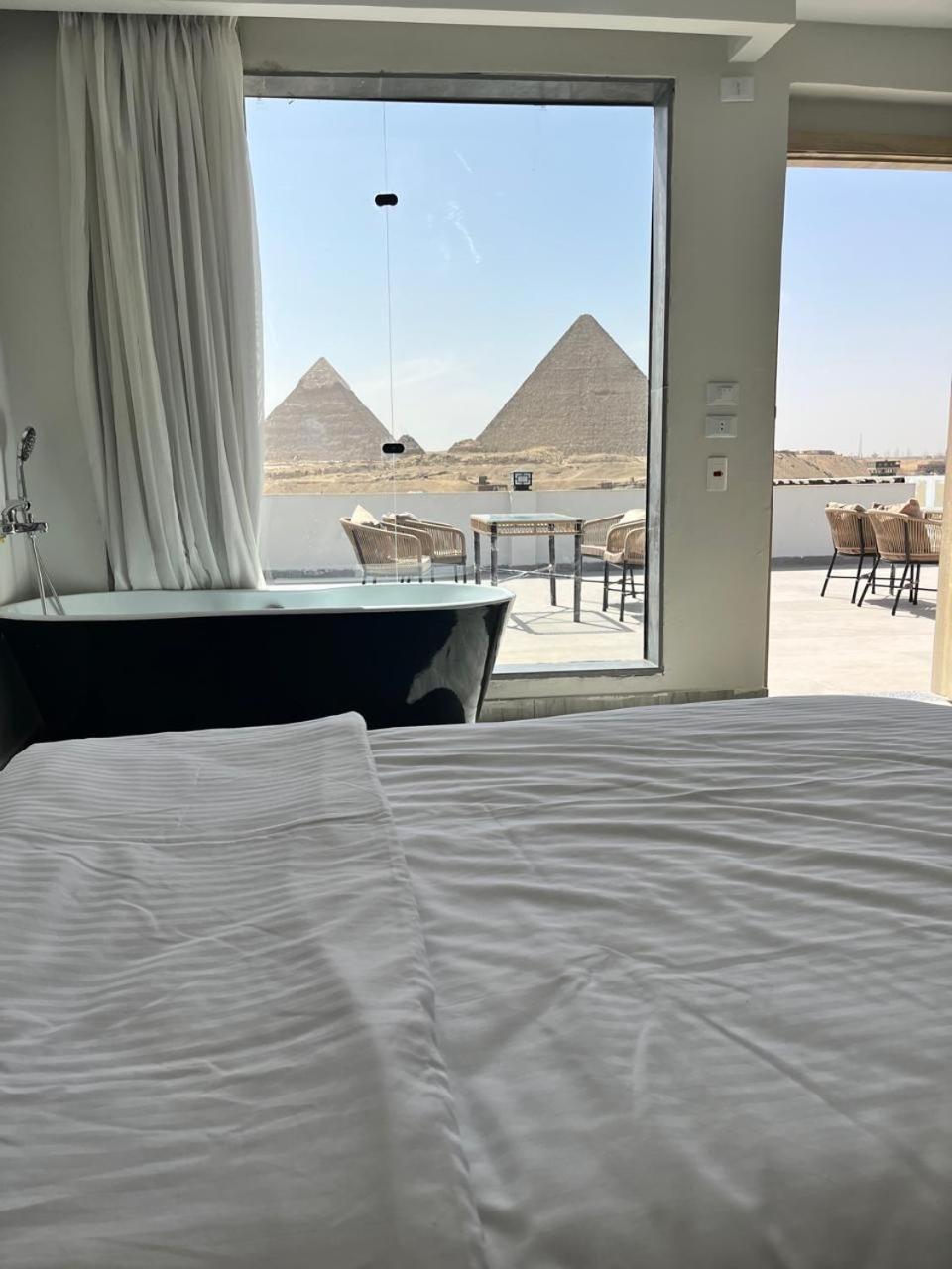 Appartamento Pyramids Window Giza Esterno foto