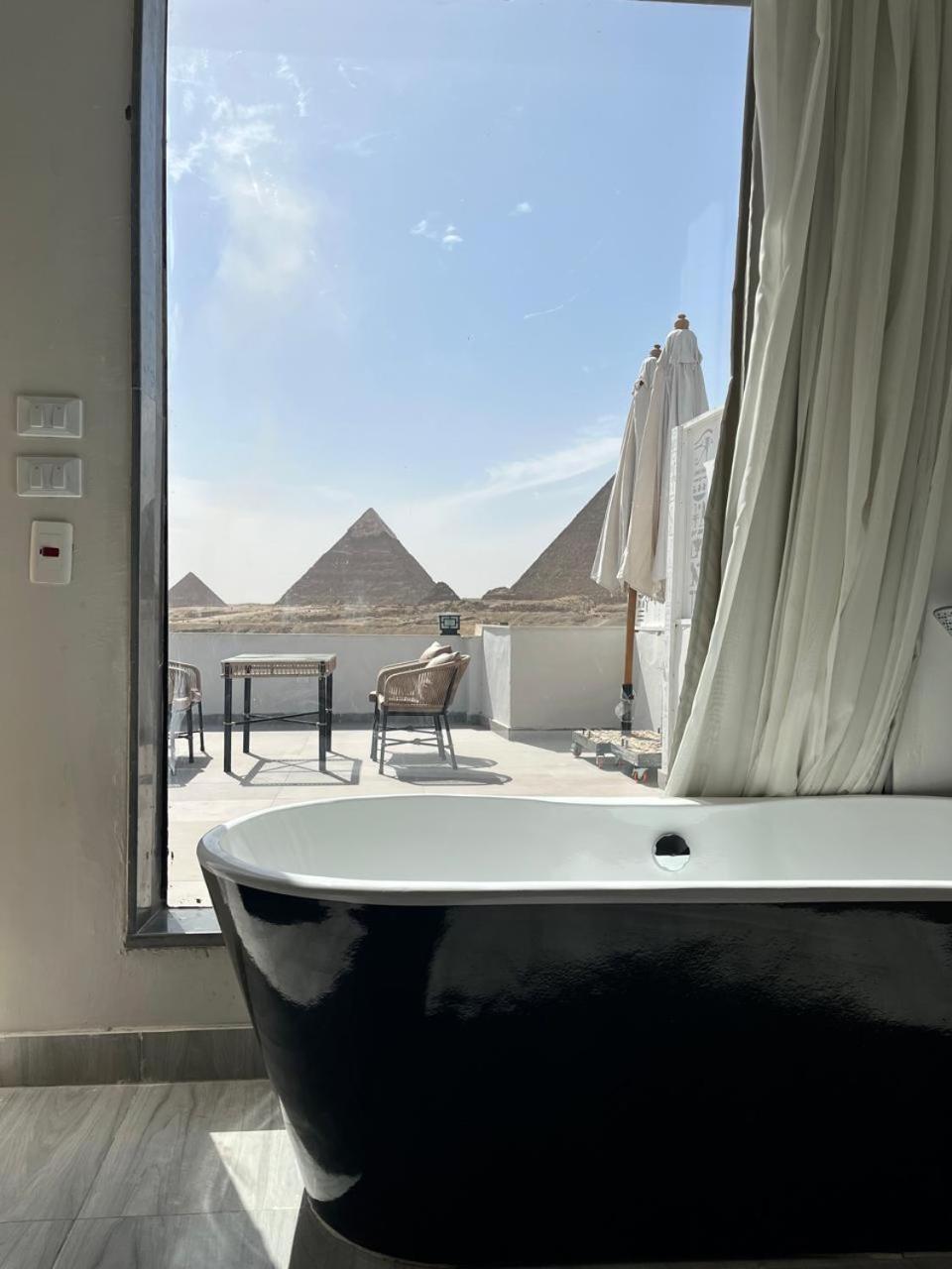 Appartamento Pyramids Window Giza Esterno foto